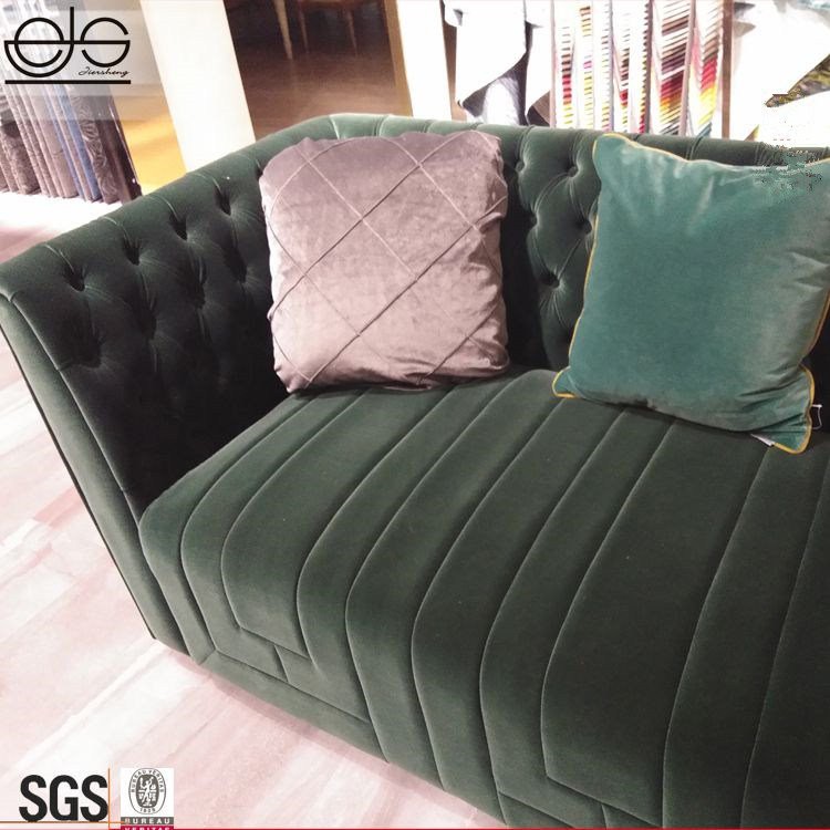 Polyester Dutch Velvet Pleated Home Textile Fabric